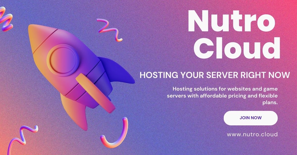 Free hosting nutro cloud